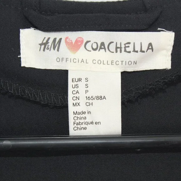 H&M & Coachella Women Kimono Size S - Picture 5 of 7